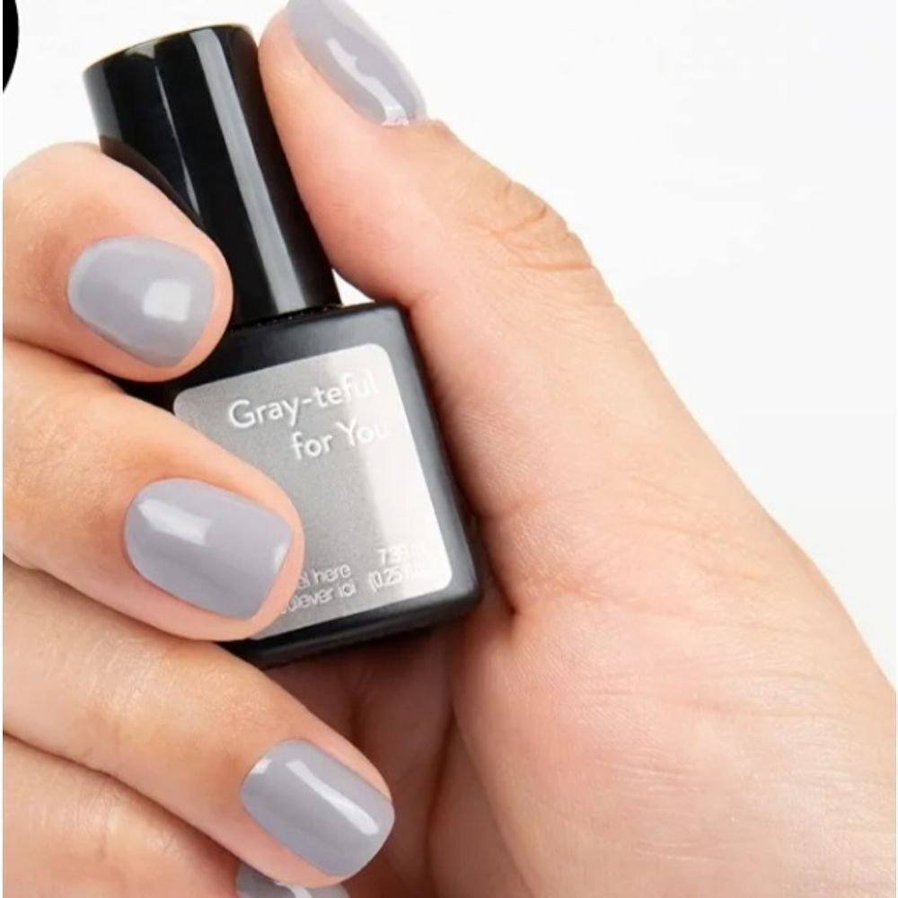 Sensationail Express gel color, Gray-teful For You, NIB #72491